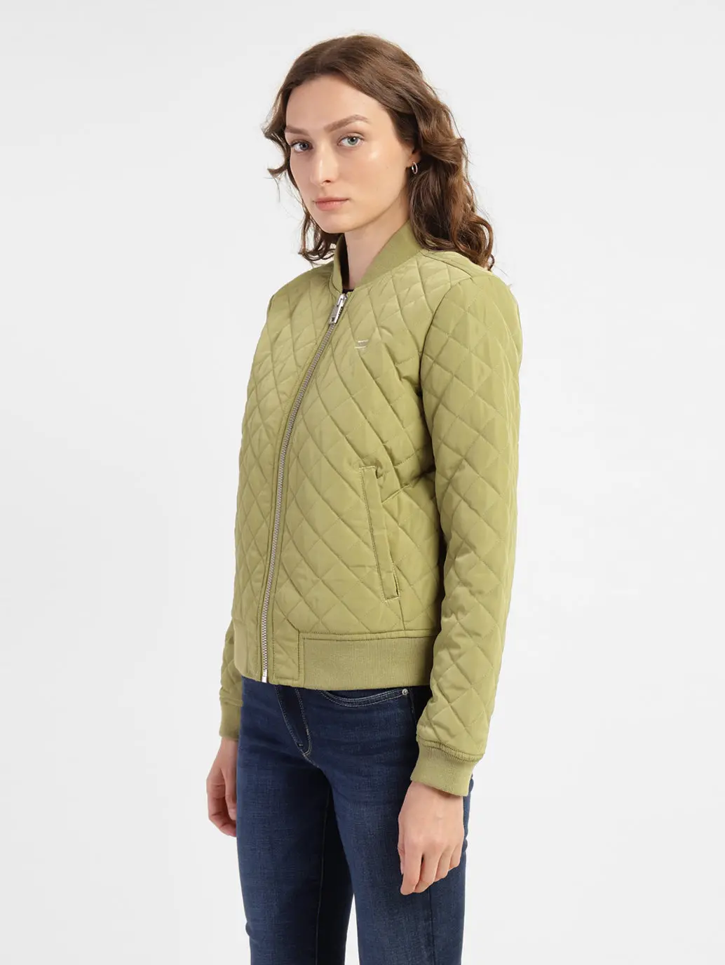Women's Quilted Collar Neck Jackets 4