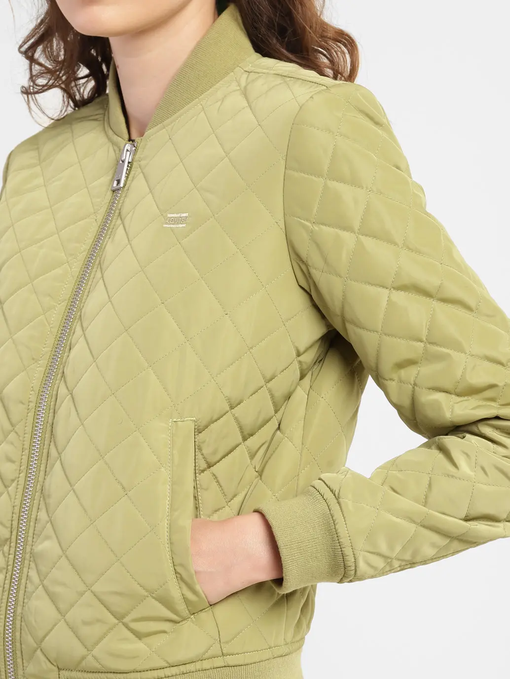 Women's Quilted Collar Neck Jackets 5