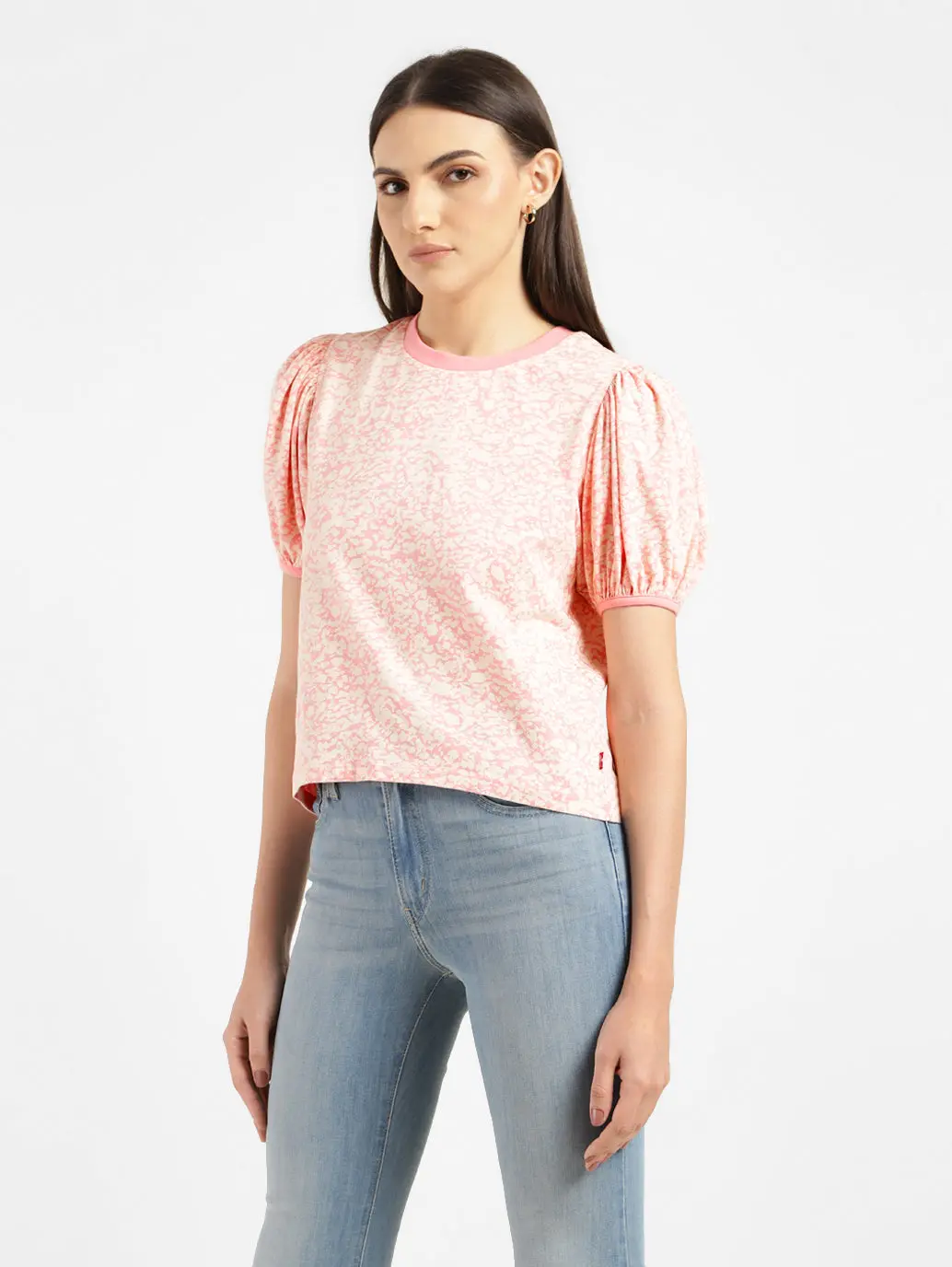 Women's Printed Crew Neck Top 4