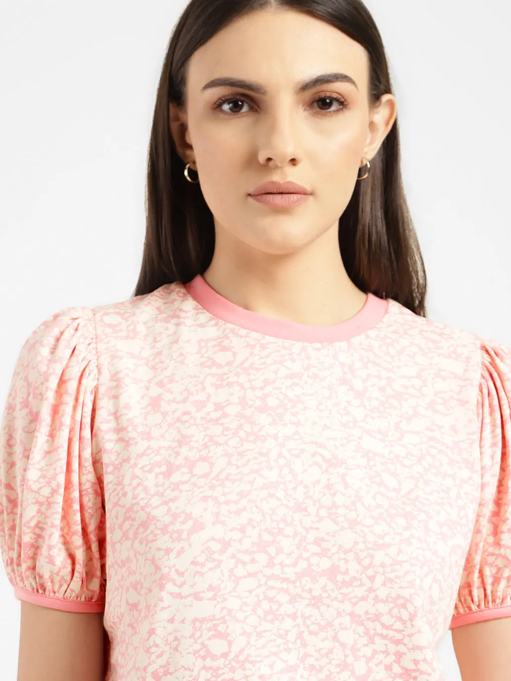 Women's Printed Crew Neck Top 5