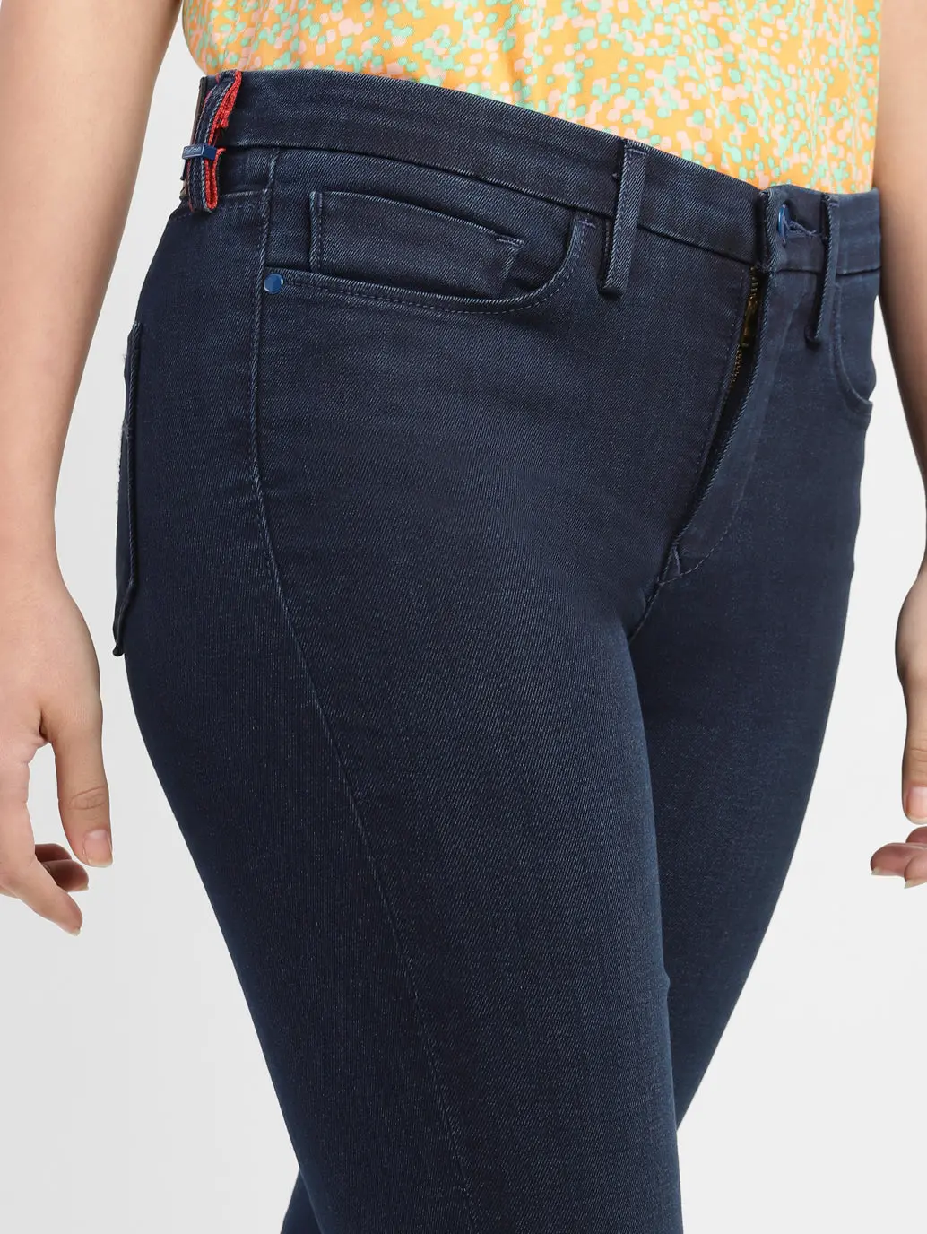 Women's 311 Navy Blue Skinny Fit Mid Rise Jeans 6