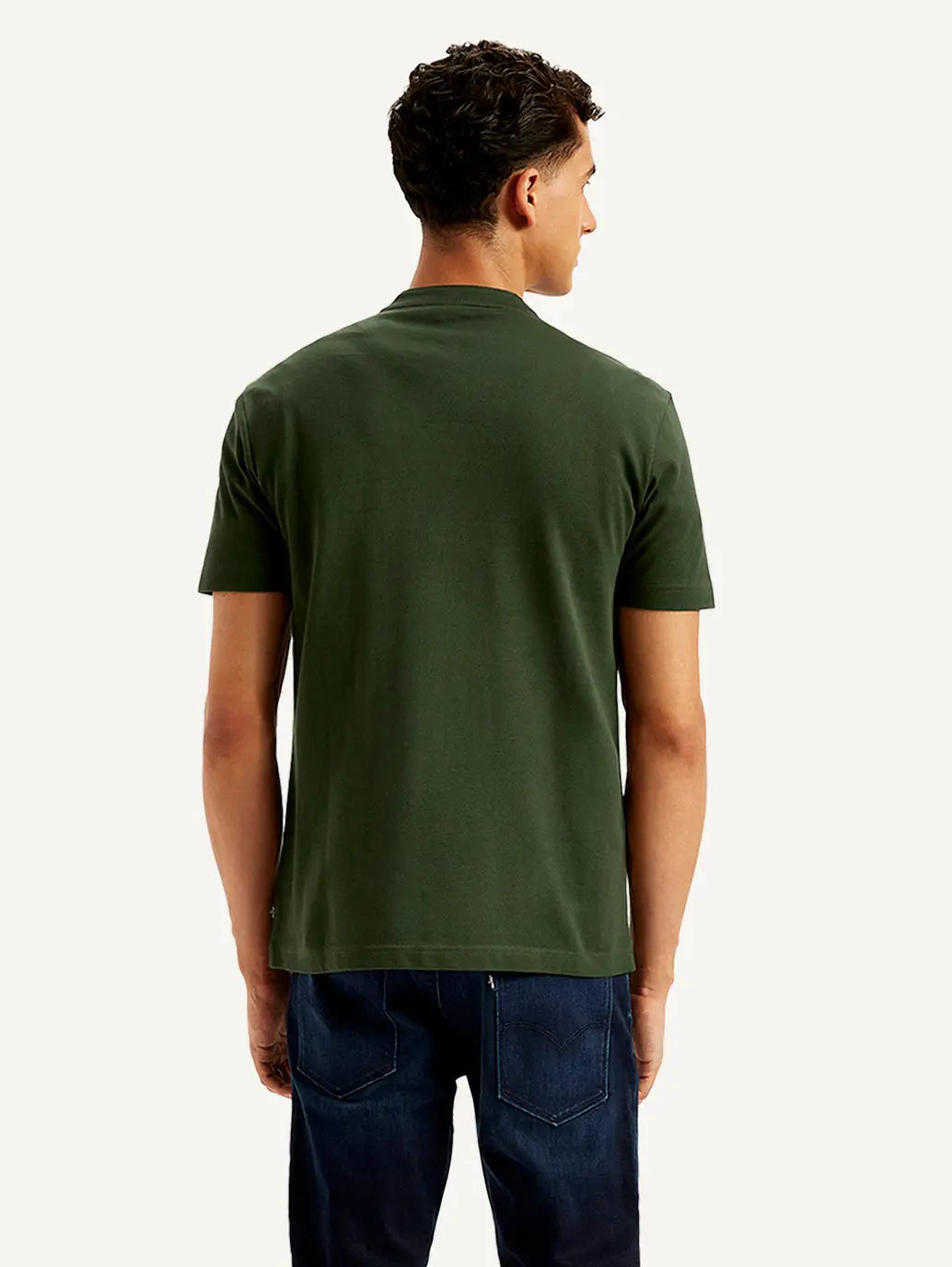 Men's Redloop Solid Slim Fit T-Shirt 3