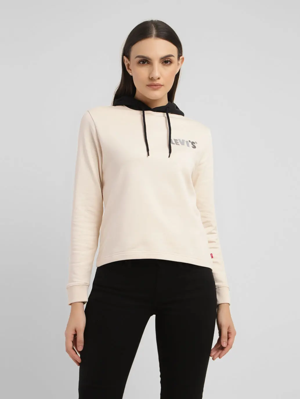 Women's Brand Logo Hooded Sweatshirt 2