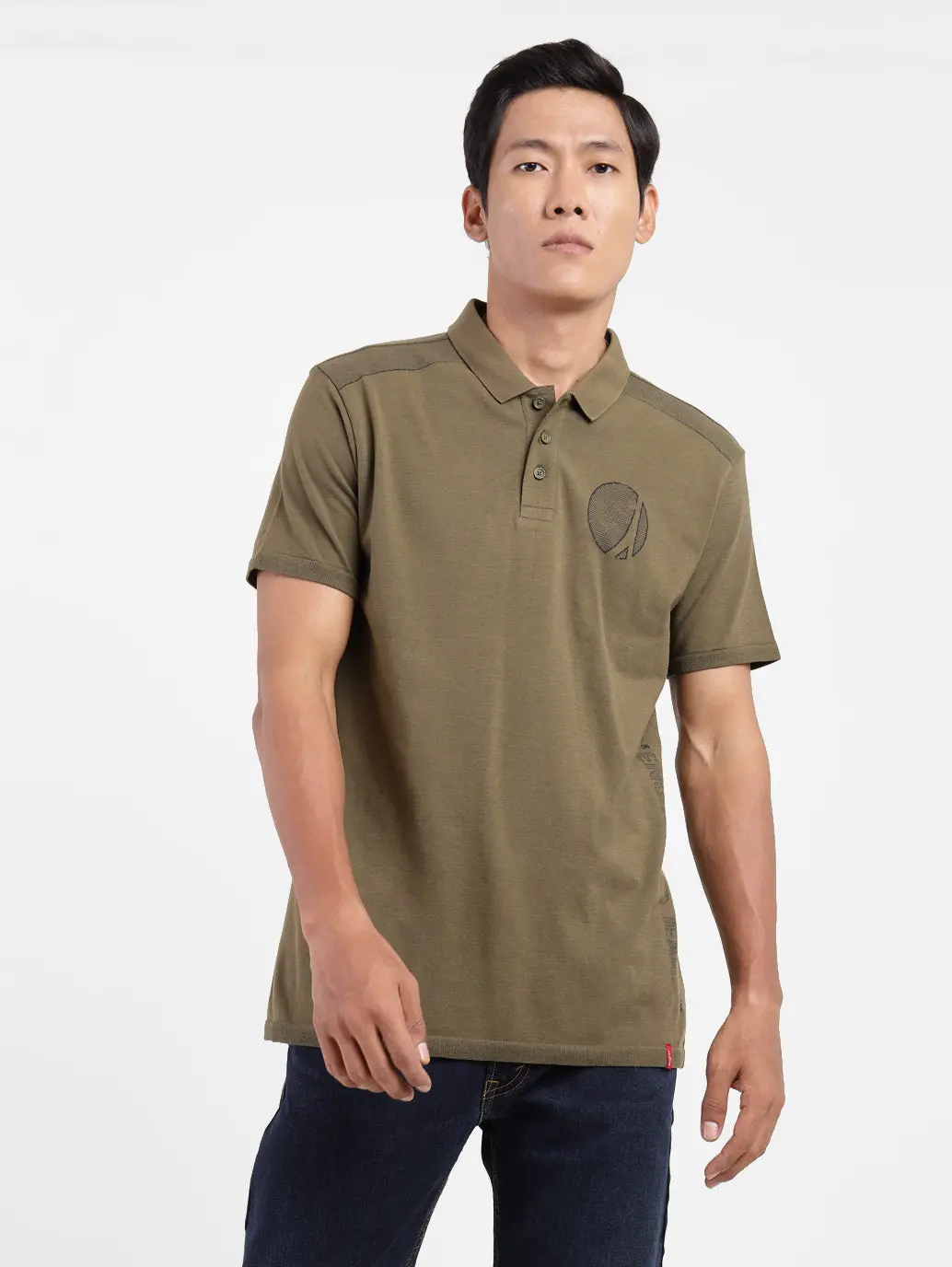 Men's Printed Polo T-Shirt 1