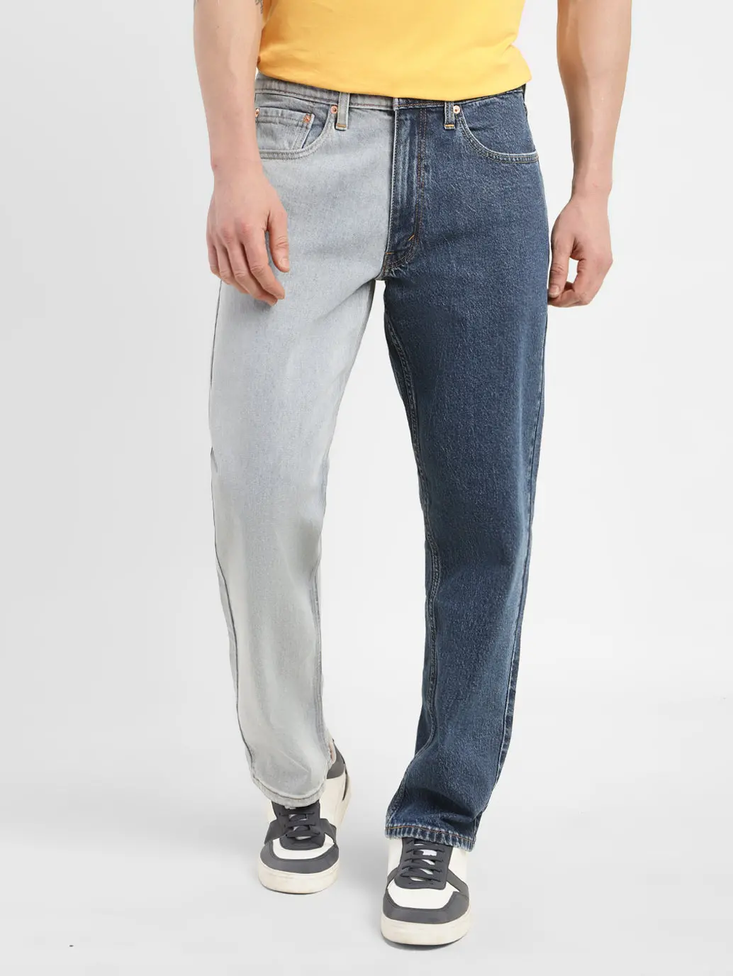 Men's 550'92 Blue Loose Fit Mid Rise Jeans 1