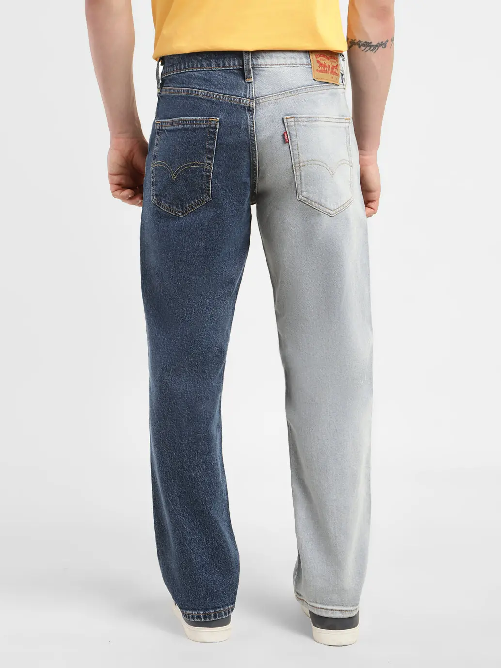 Men's 550'92 Blue Loose Fit Mid Rise Jeans 3