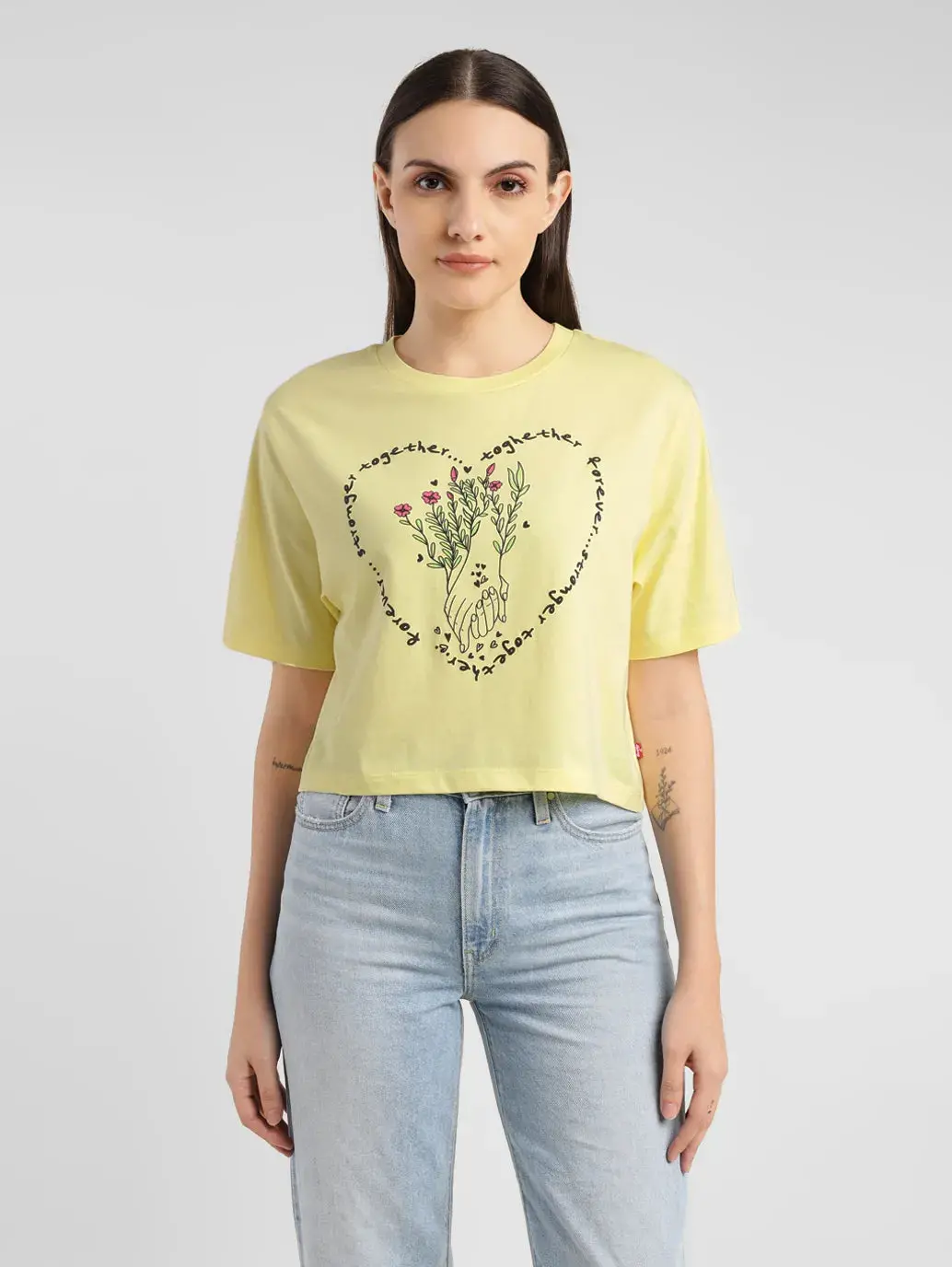 Women's Graphic Crew Neck T-Shirt 2