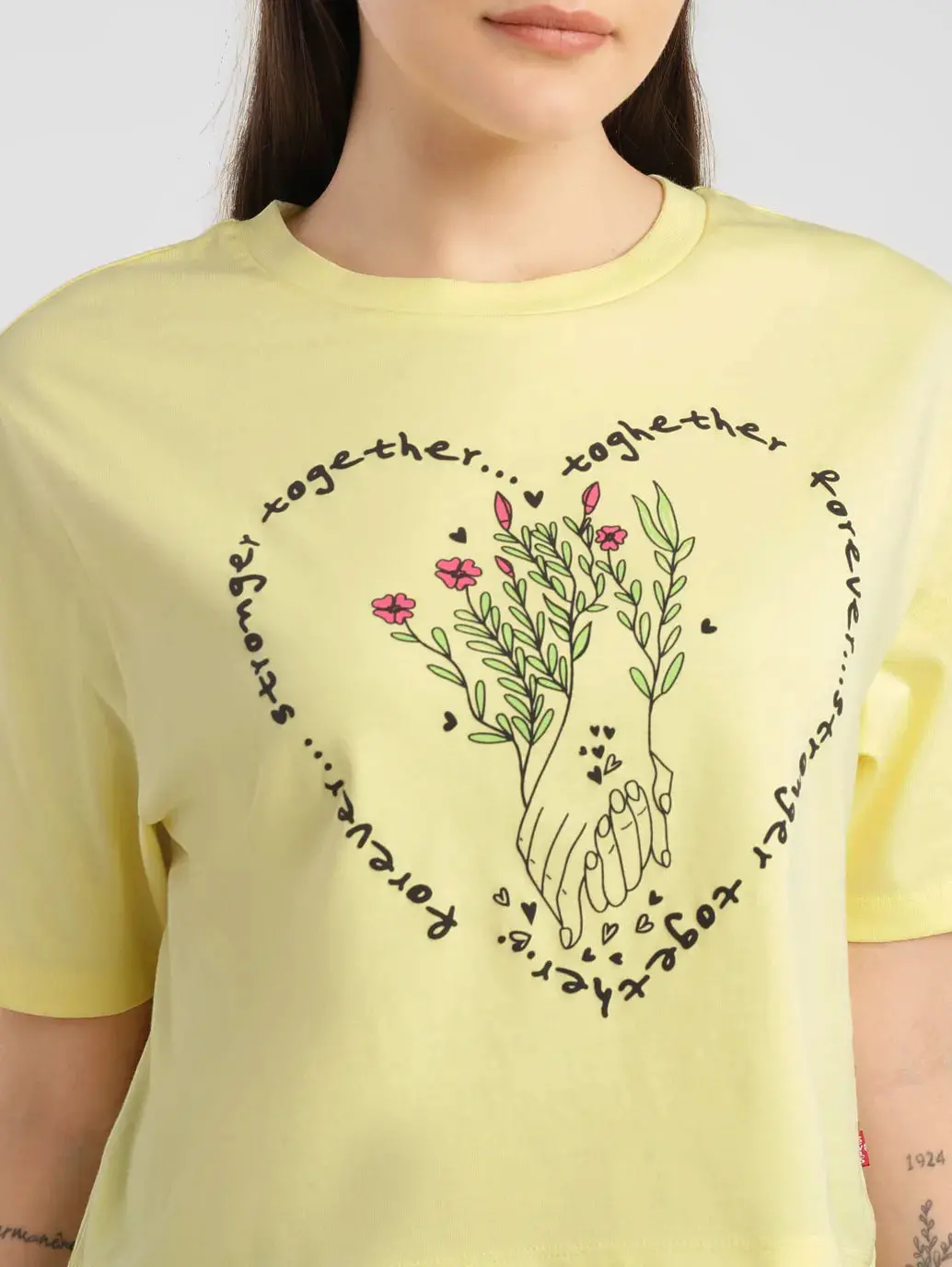 Women's Graphic Crew Neck T-Shirt 5