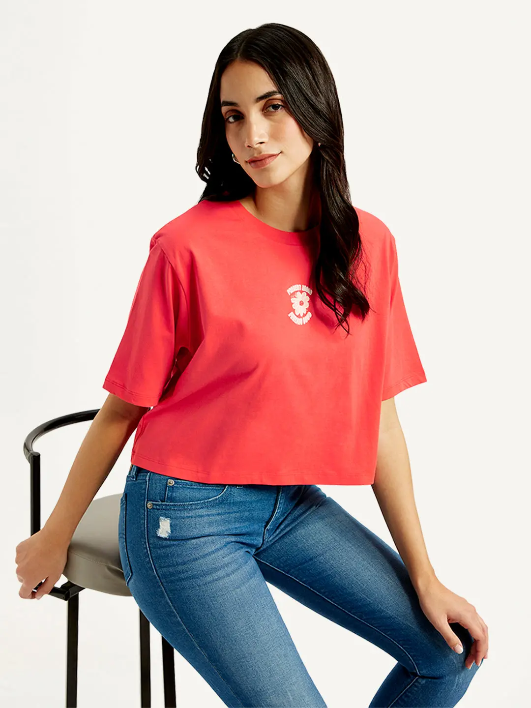 Women's Graphic Relaxed Fit T-Shirt 1