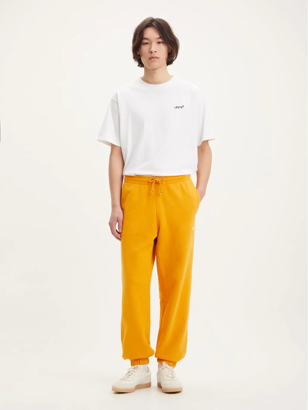 Men's Gold Tab Orange Sweatpant 1