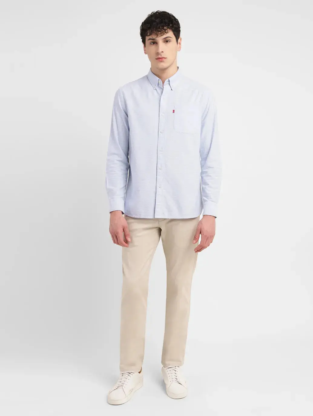 Men's Solid Slim Fit Shirt 1
