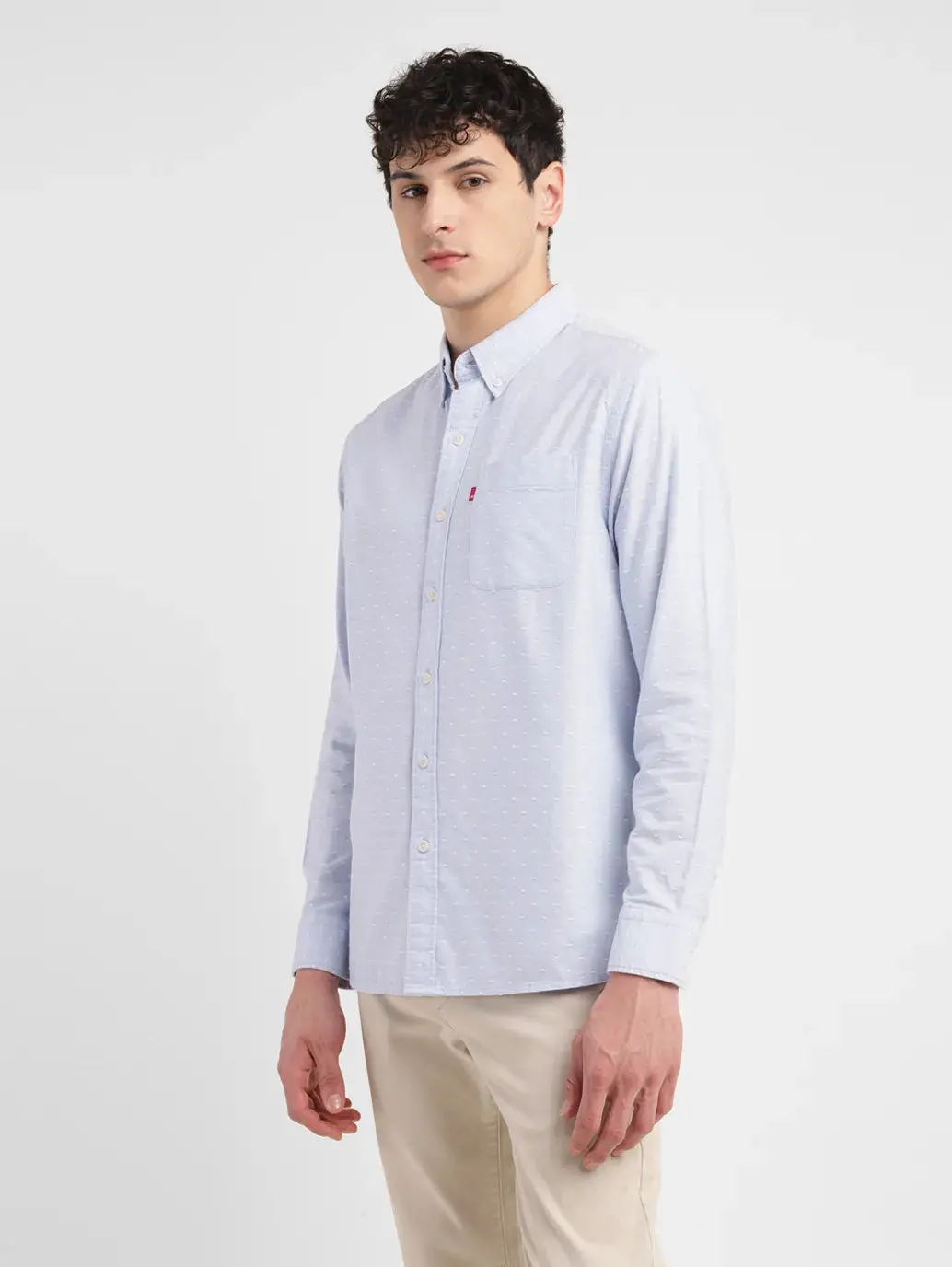 Men's Solid Slim Fit Shirt 4