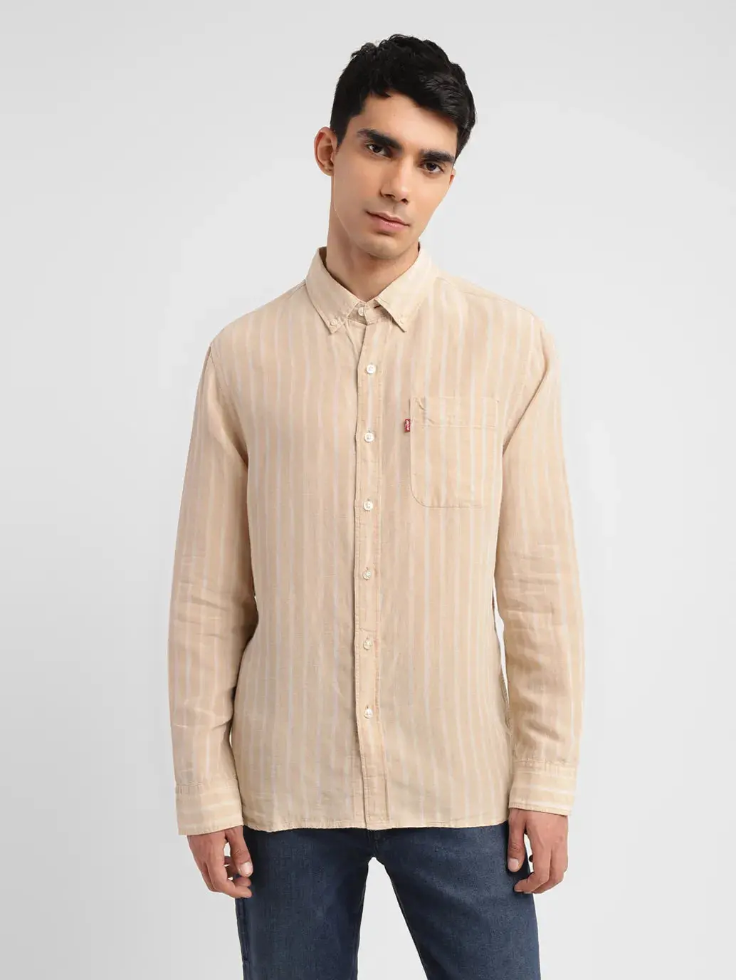 Men's Striped Slim Fit Shirt 2