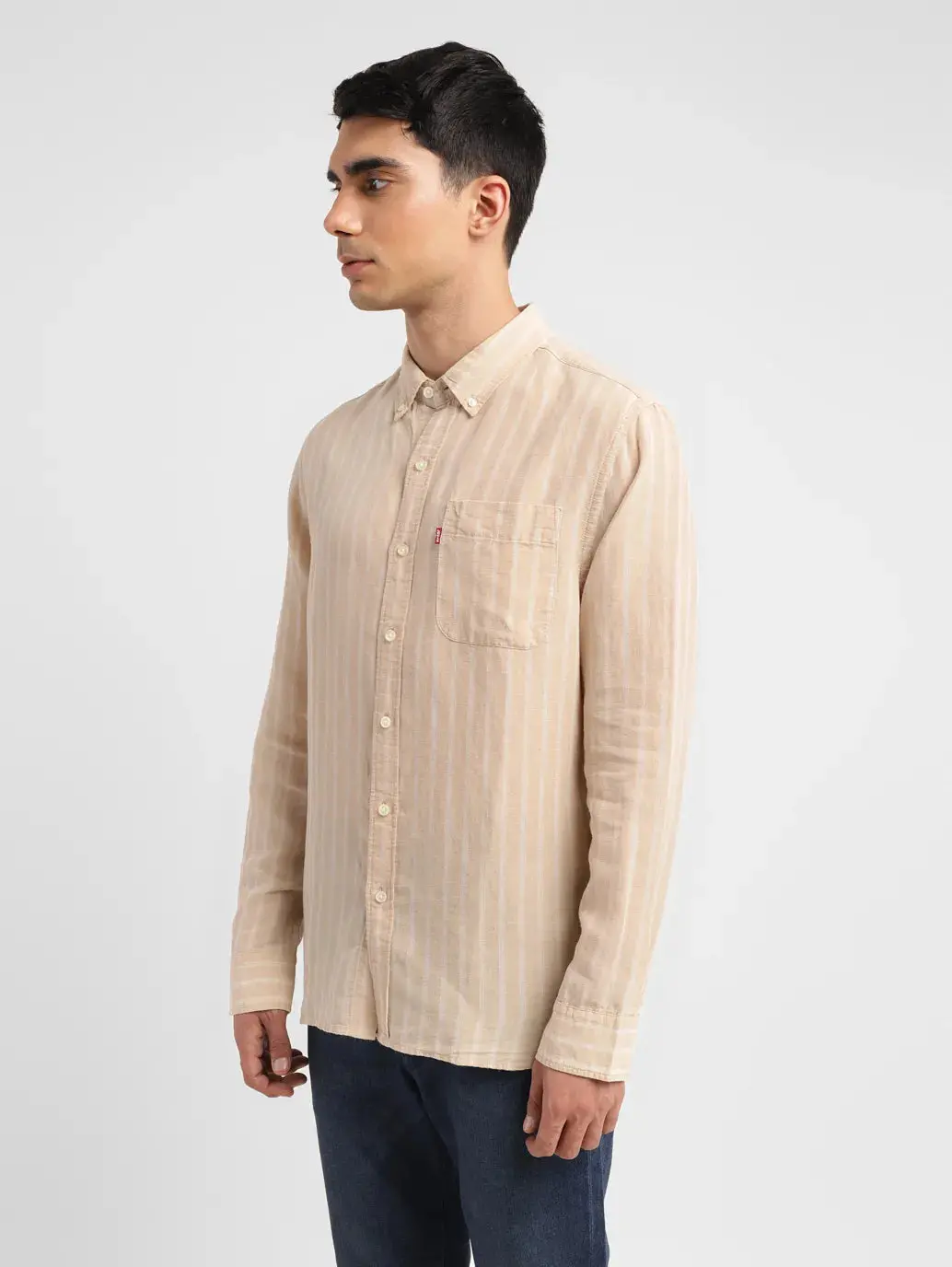 Men's Striped Slim Fit Shirt 4