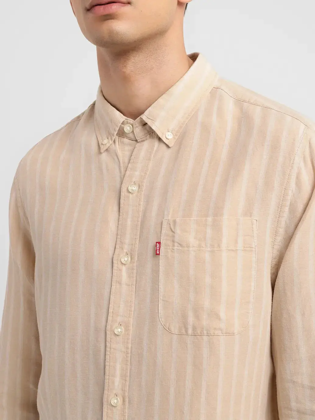 Men's Striped Slim Fit Shirt 5