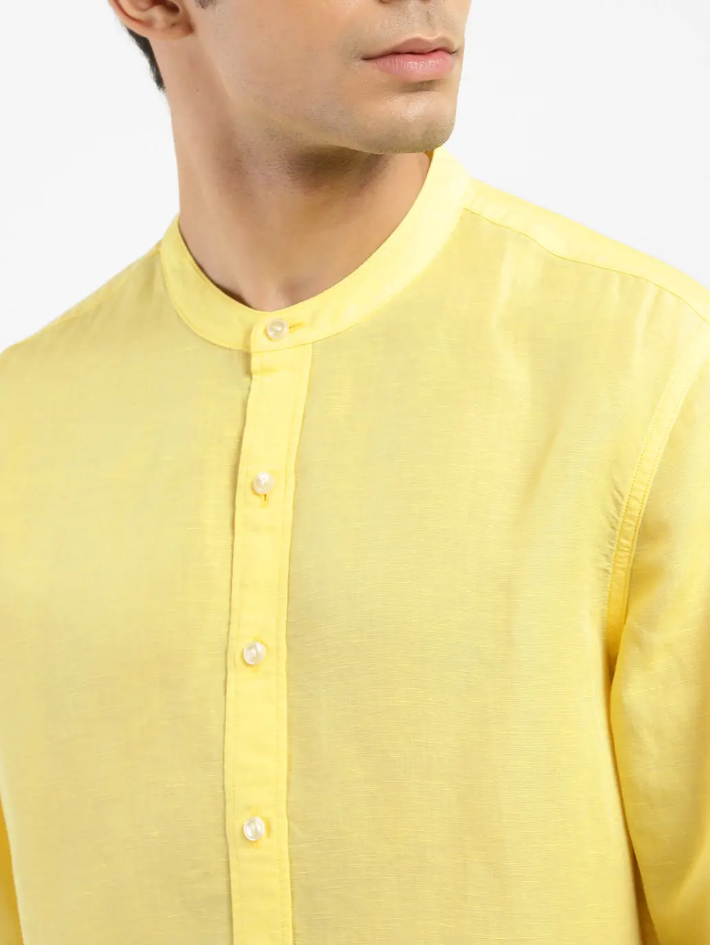 Men's Solid Slim Fit Shirt 4