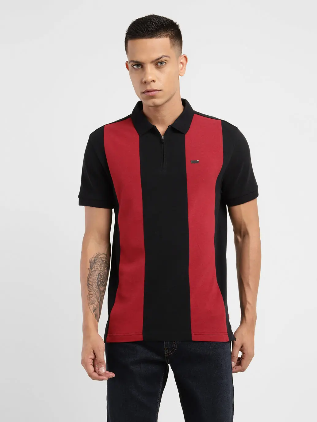 Men's Colorblock Polo T-Shirt 1