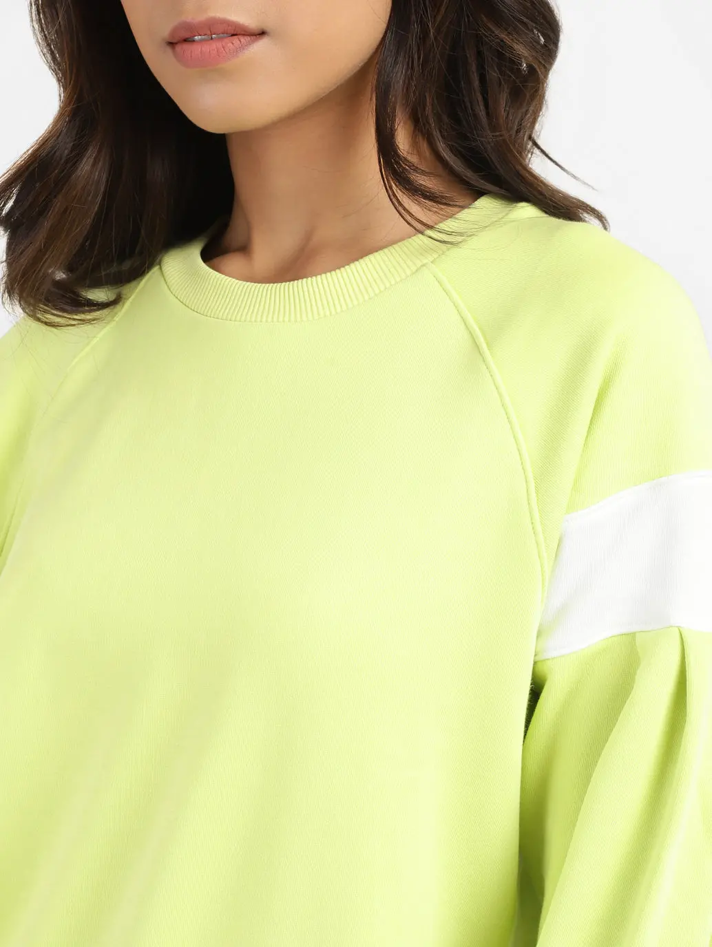 Women's Colorblock Round Neck Sweatshirt 5