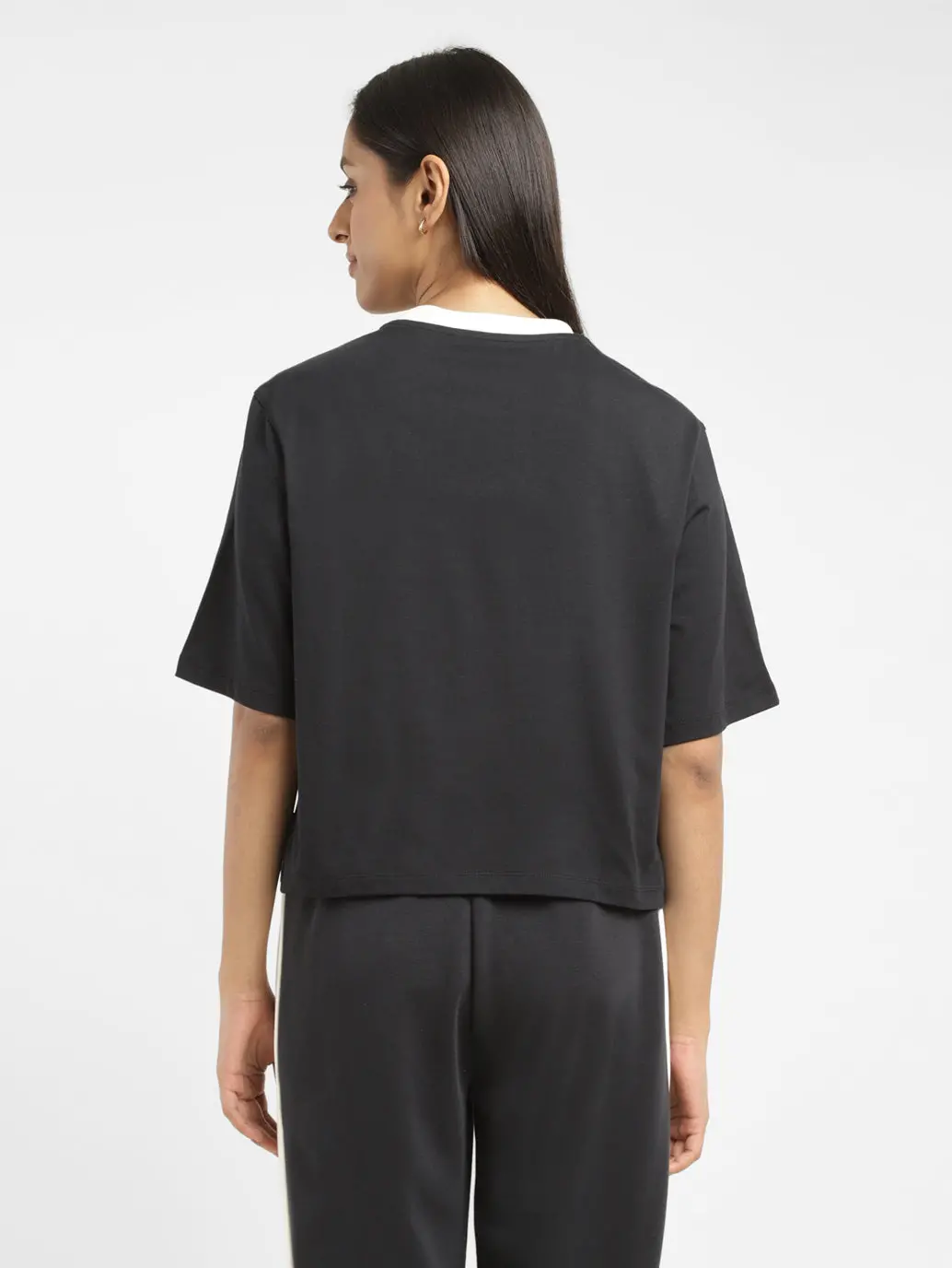 Women's Typographic Print Boxy T-Shirt 3