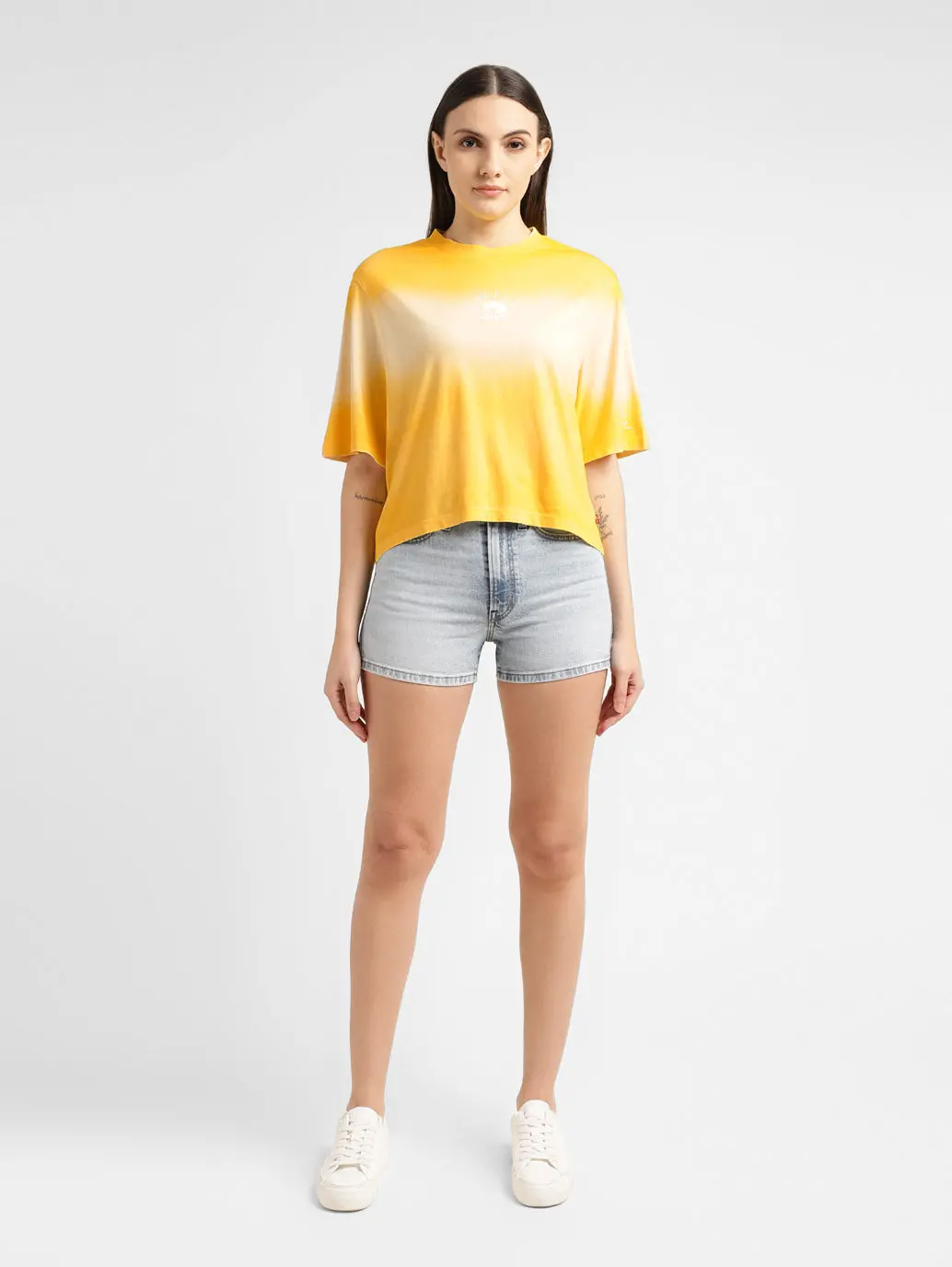 Women's Ombre Relaxed Fit T-Shirt 1
