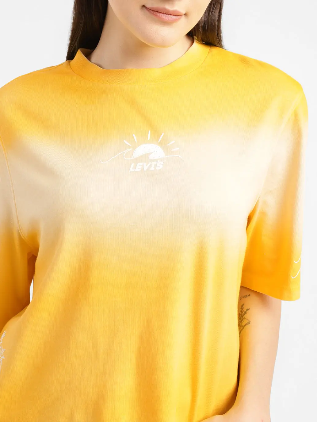 Women's Ombre Relaxed Fit T-Shirt 5