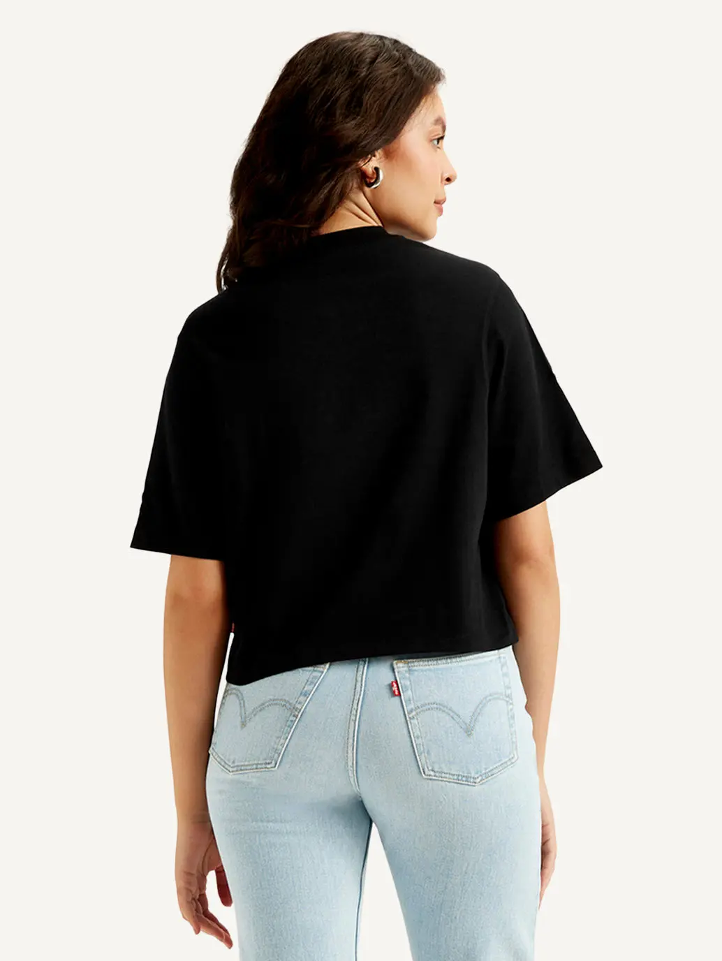 Women's Brand Logo Crew Neck T-Shirt 4