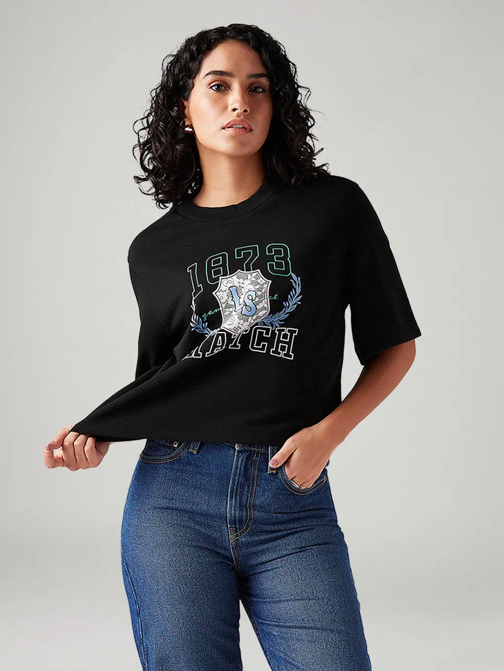 Women's Graphic Print Relaxed Fit T-Shirt 1