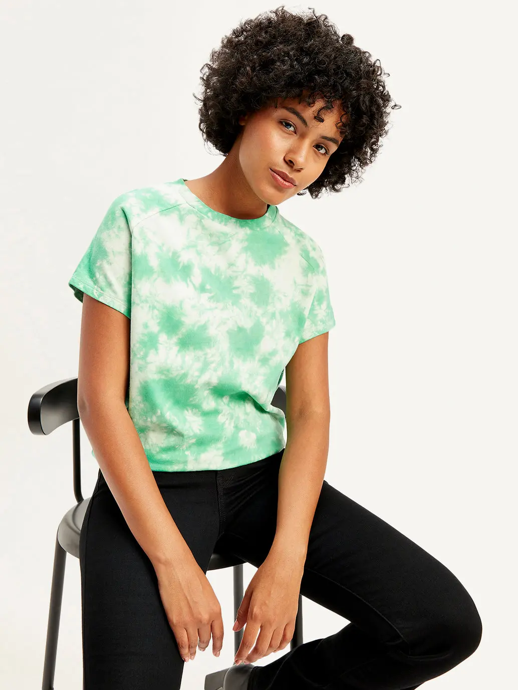 Women's Tie-Dye Regular Fit T-Shirt 1