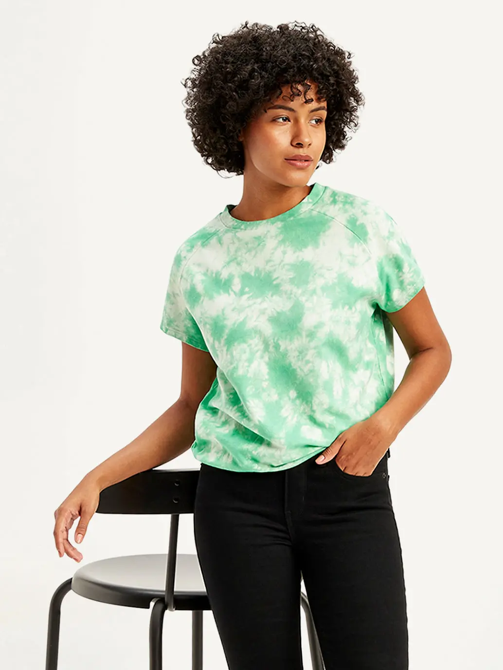 Women's Tie-Dye Regular Fit T-Shirt 2