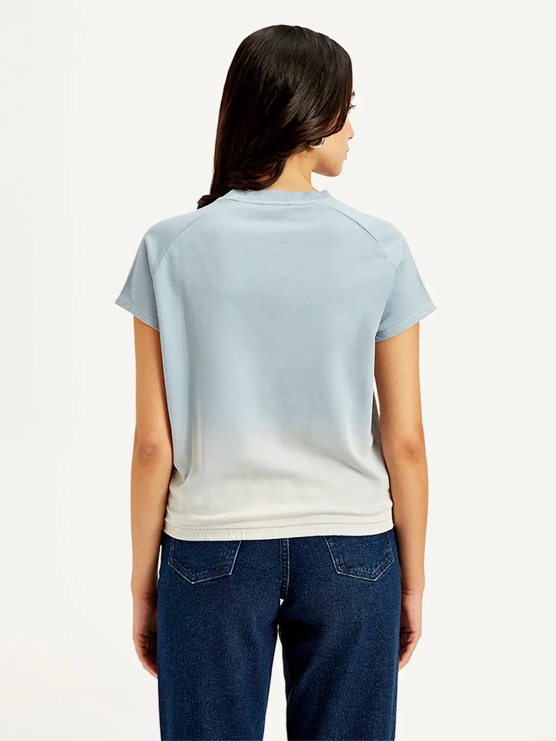 Women's Brand Logo Crew Neck Top 3