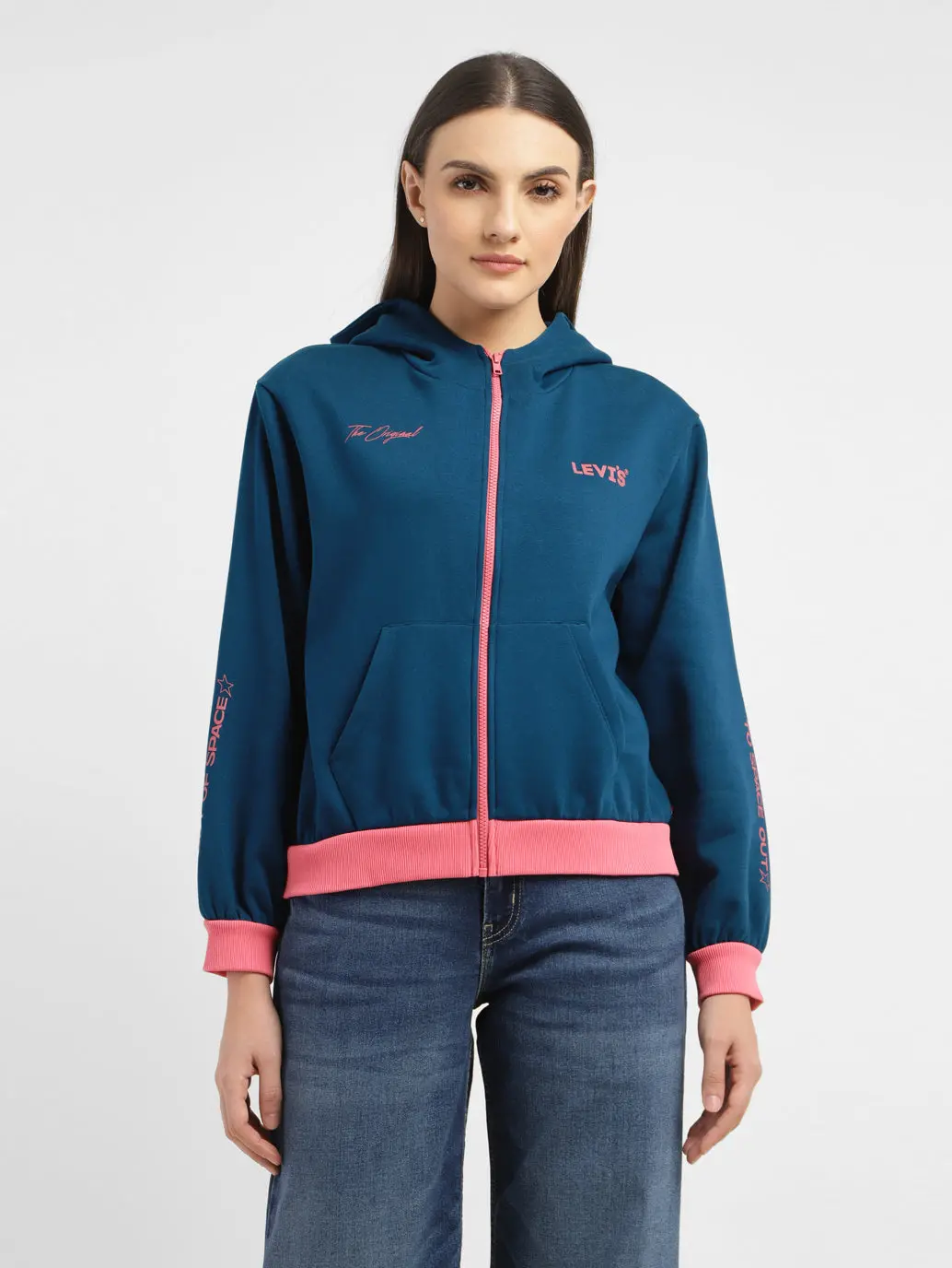 Women's Printed Hooded Sweatshirt 2