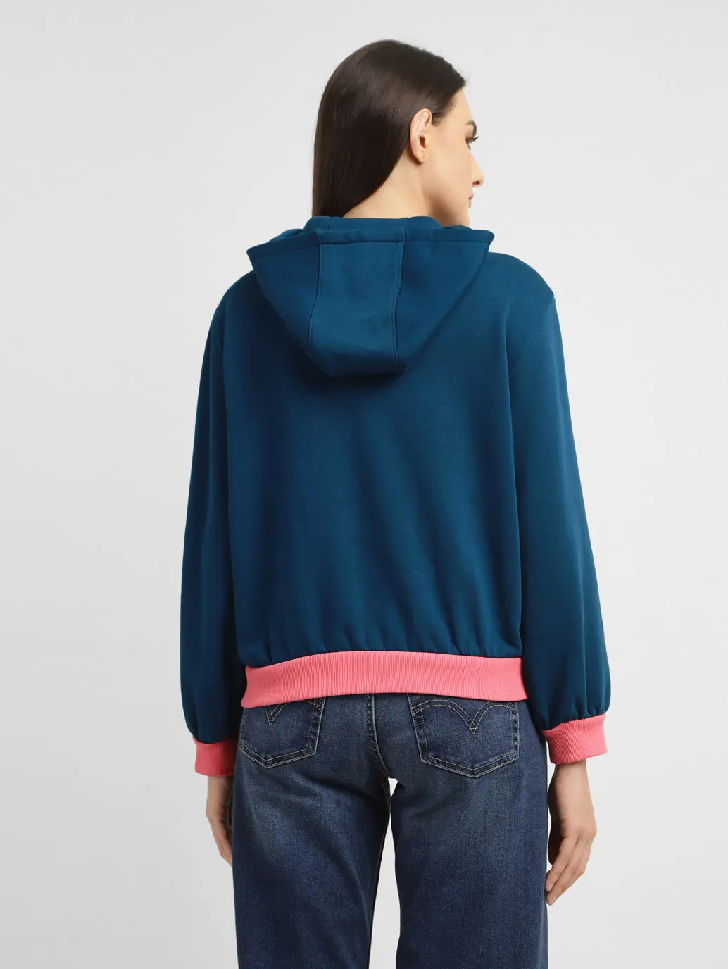 Women's Printed Hooded Sweatshirt 3