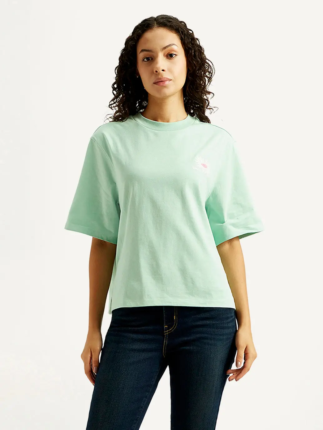 Women's Floral Relaxed Fit T-Shirt 1