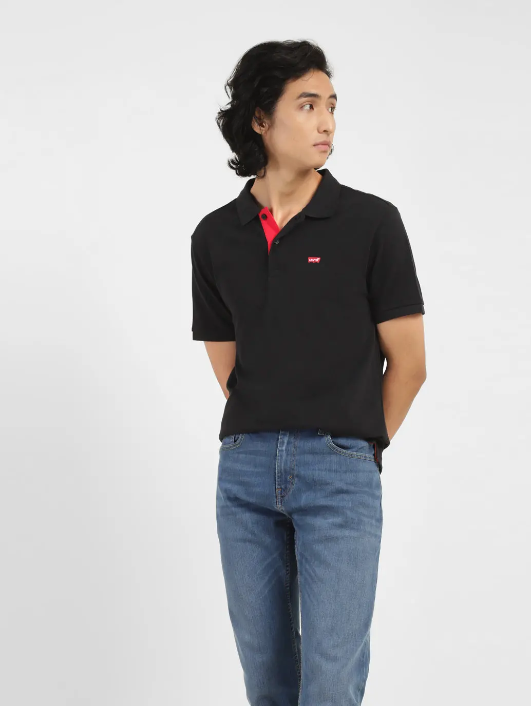 Men's Solid Polo T-Shirt 1