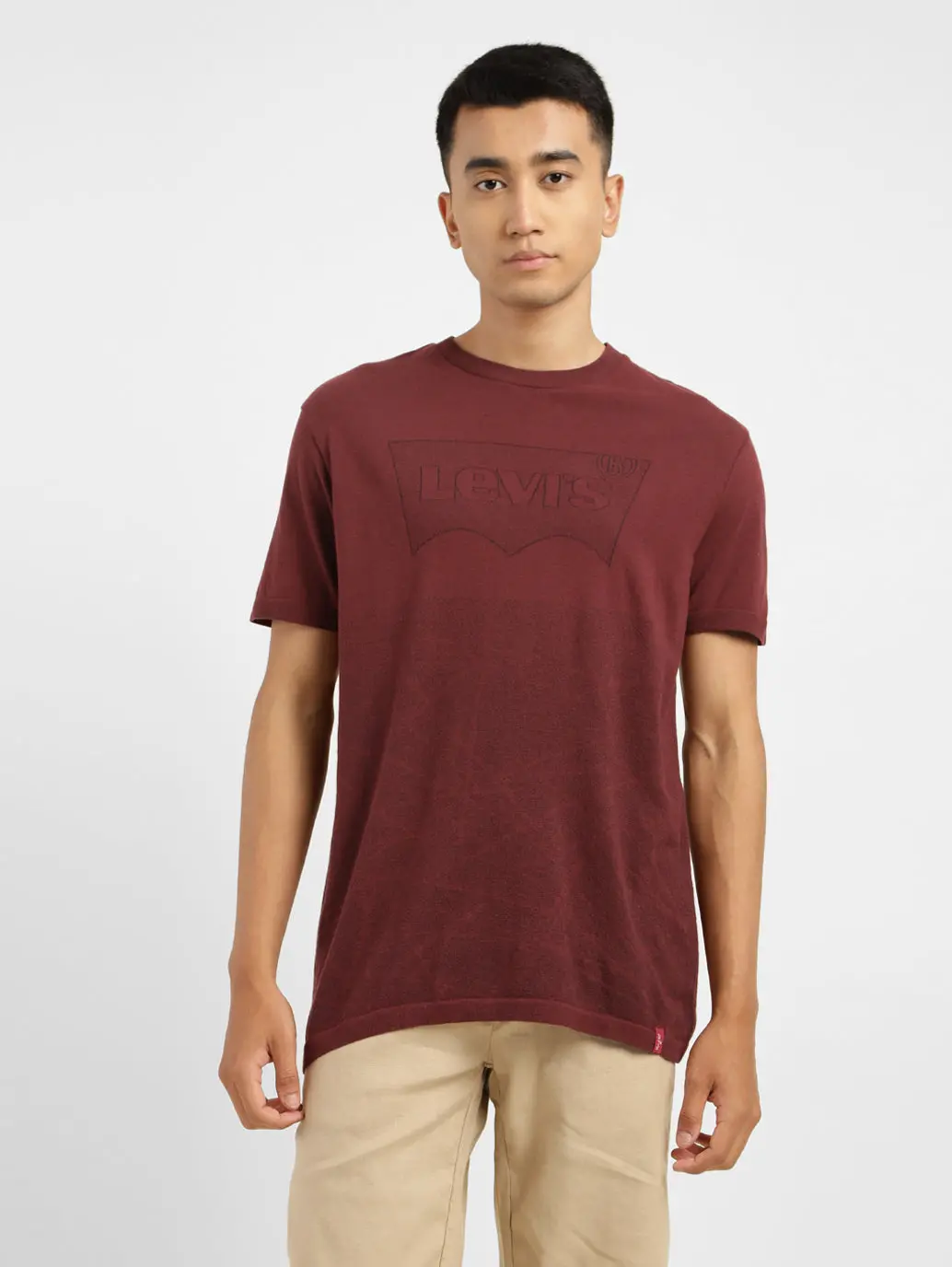 Men's Brand Logo Crew Neck T-Shirt 1