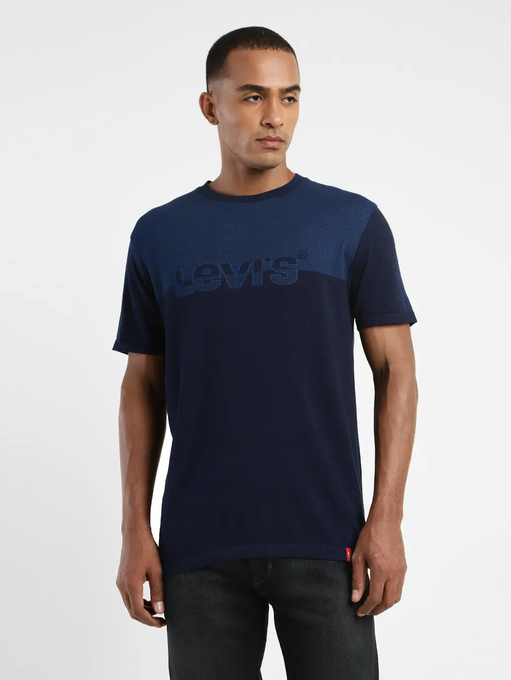 Men's Solid Crew Neck T-Shirt 1