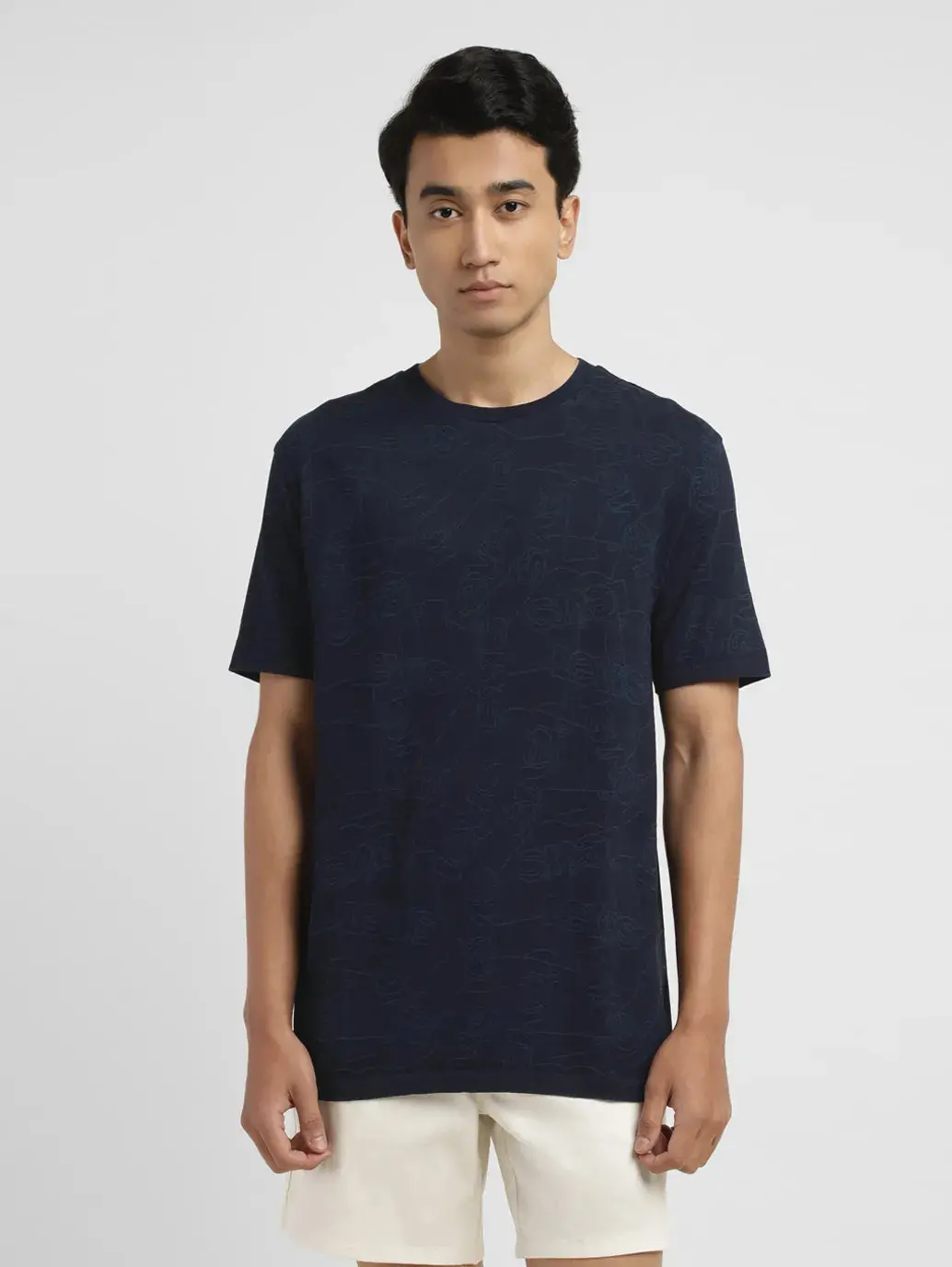 Men's Brand Logo Slim Fit T-Shirt 1