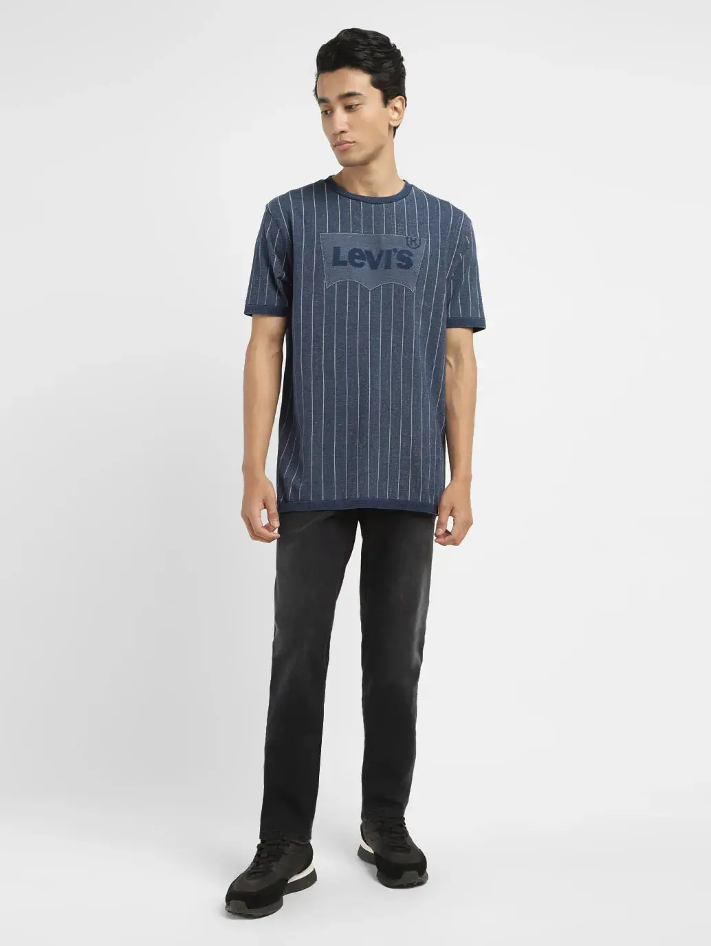 Men's Brand Logo Slim Fit T-Shirt 1