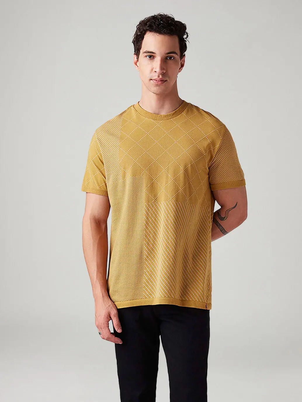 Men's Printed Slim Fit T-Shirt 1