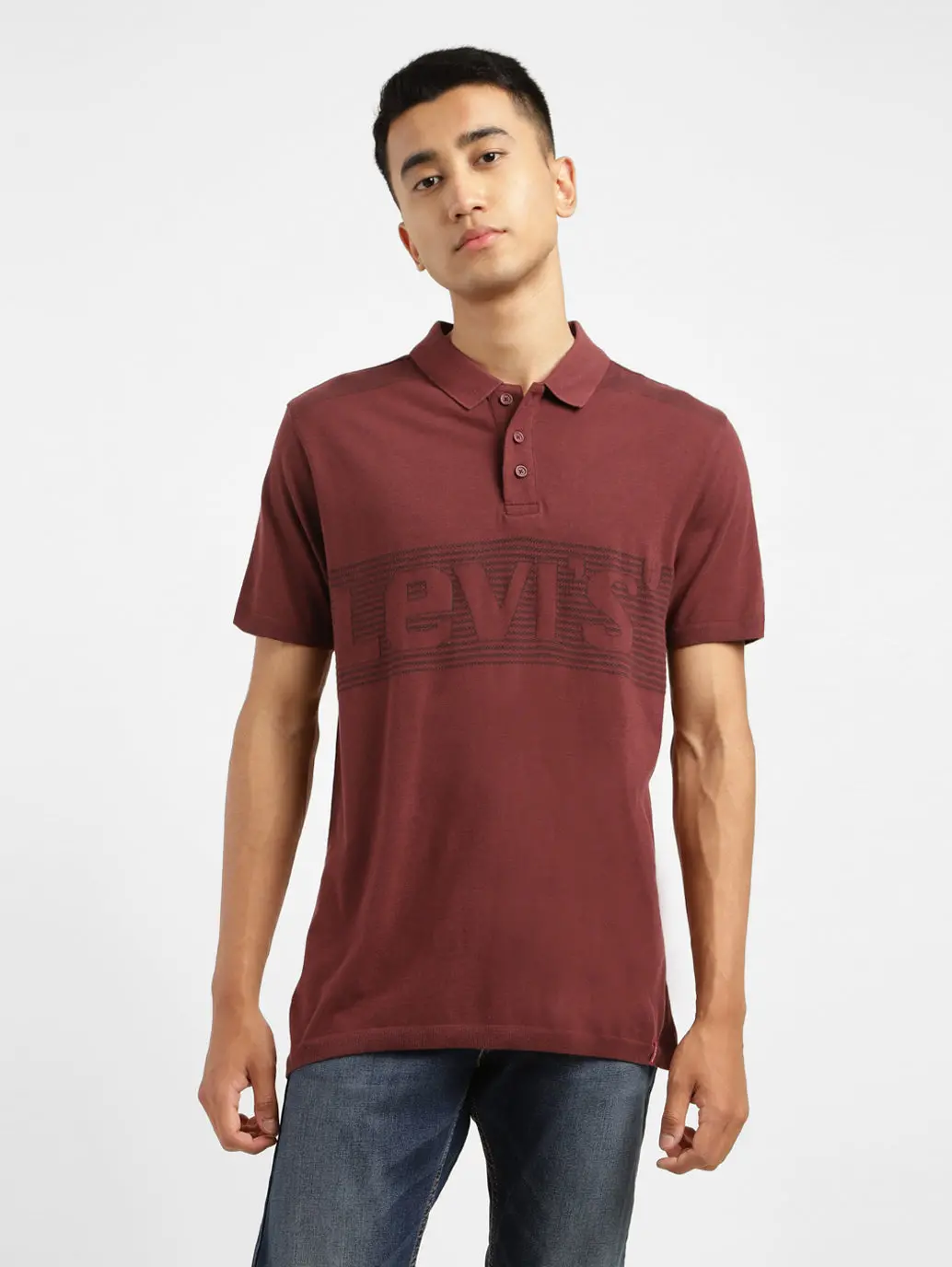 Men's Solid Polo T-Shirt 2