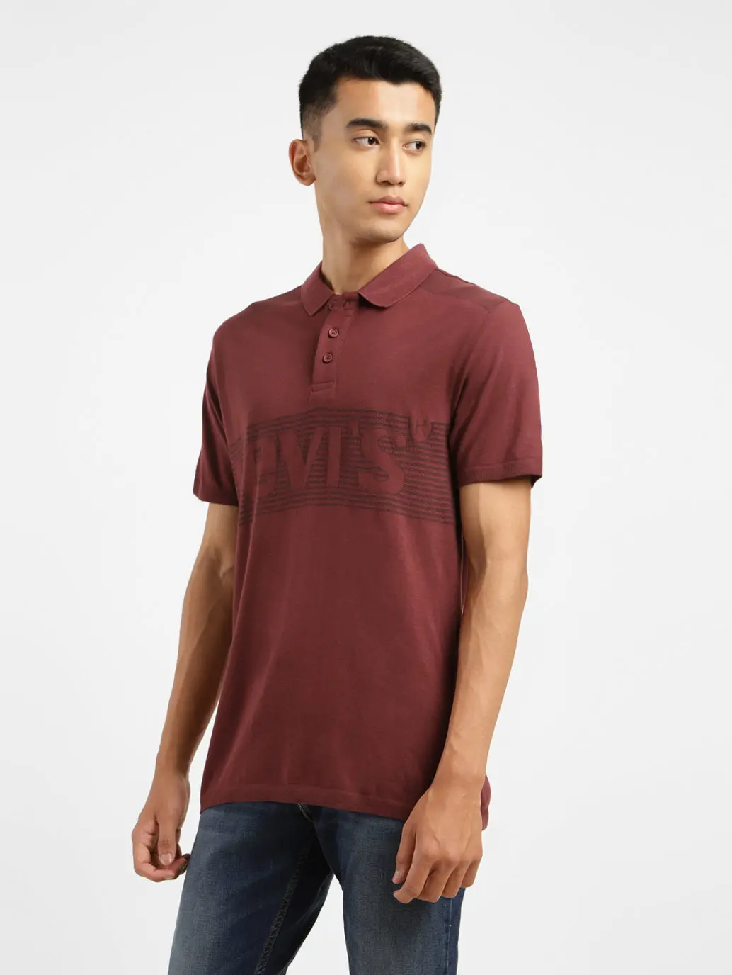 Men's Solid Polo T-Shirt 4