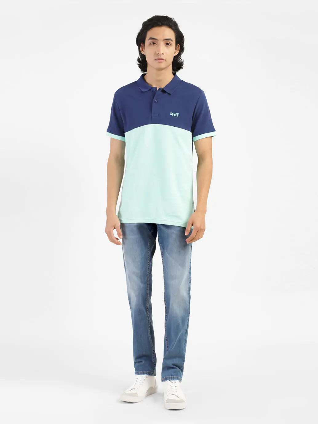 Men's Colorblock Polo T-Shirt 5