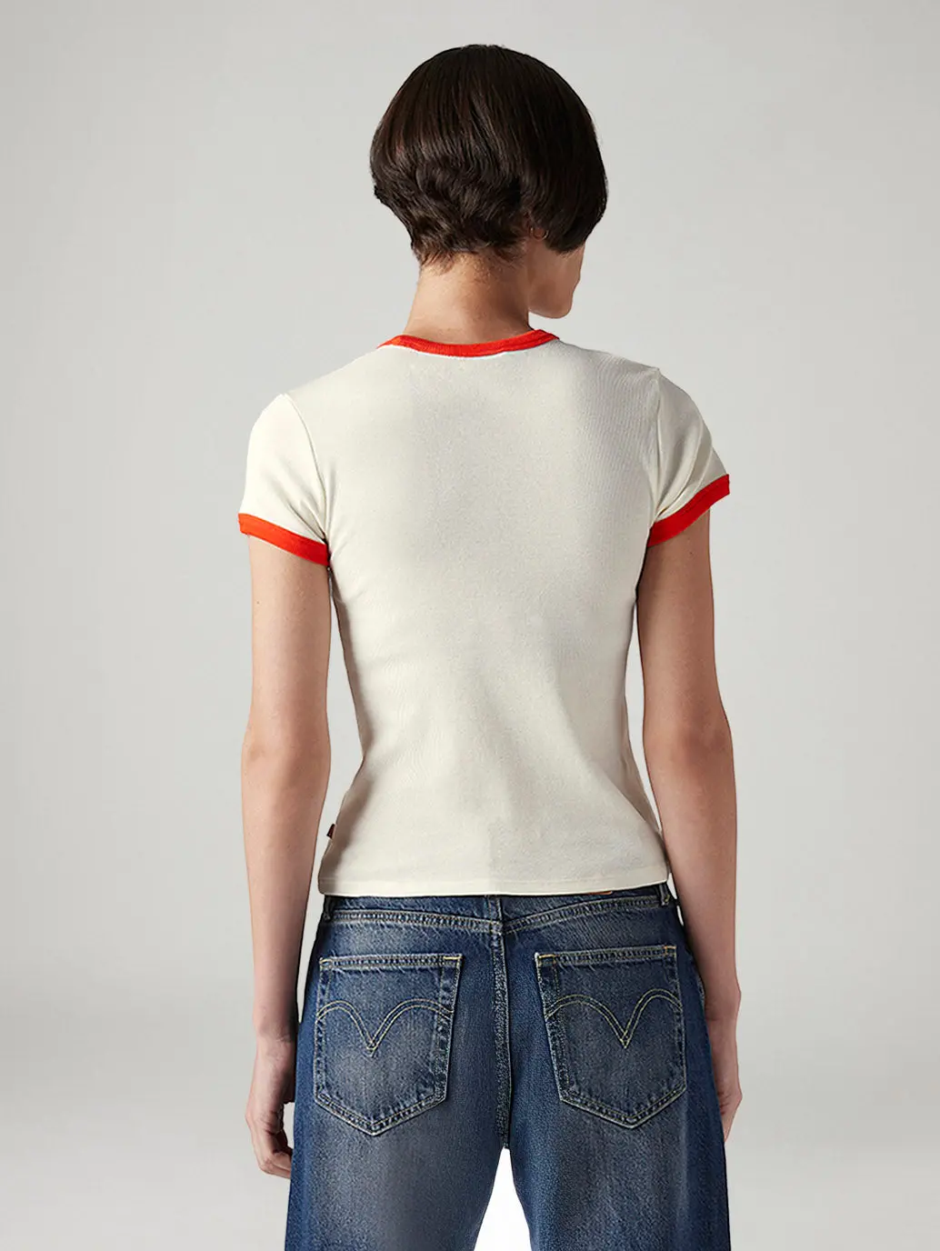 Women's Typography Printed Slim Fit T-Shirt 3