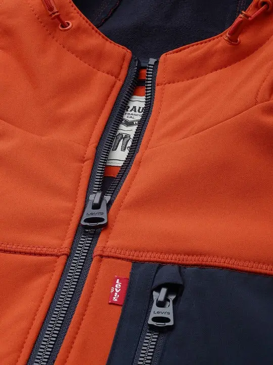 Men's Solid Hooded Jacket 3