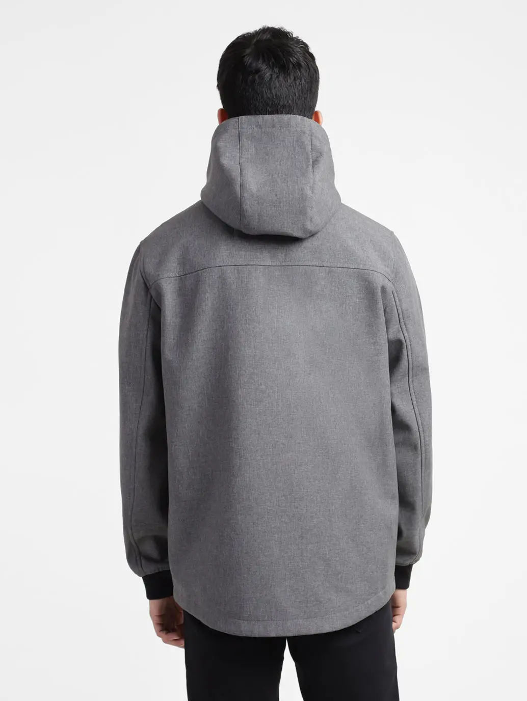 Men's Solid Hooded Tailored Jacket 3