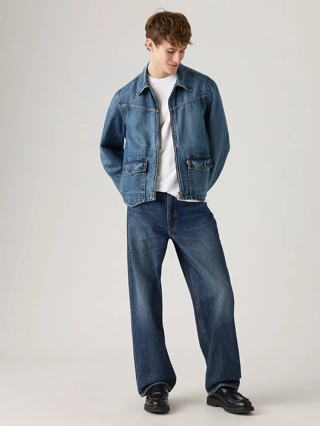 Men's 578 Dark Indigo Loose Fit Mid Rise Jeans 1