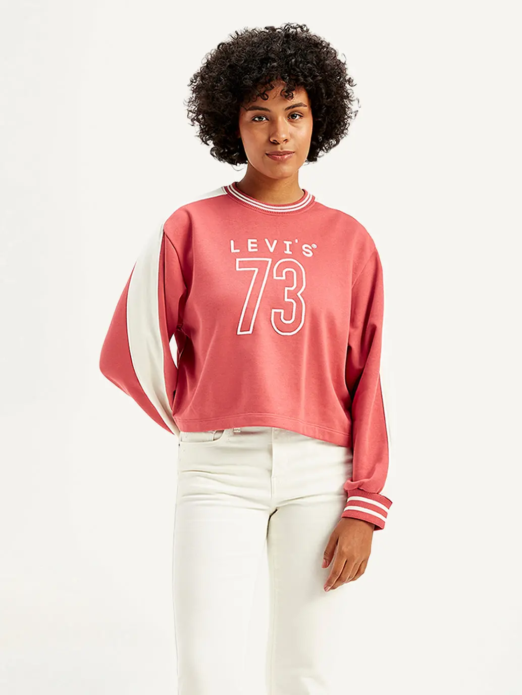 Women's Typographic Print Regular Fit Sweatshirt 2