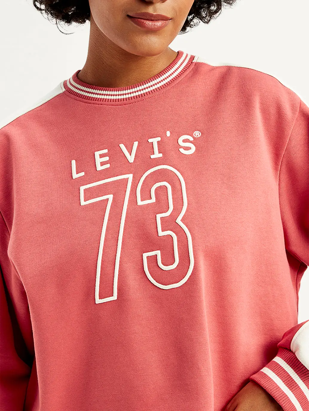 Women's Typographic Print Regular Fit Sweatshirt 4