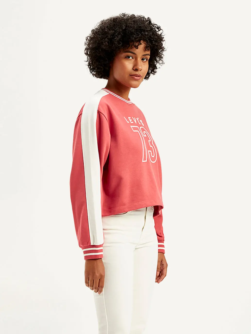 Women's Typographic Print Regular Fit Sweatshirt 5