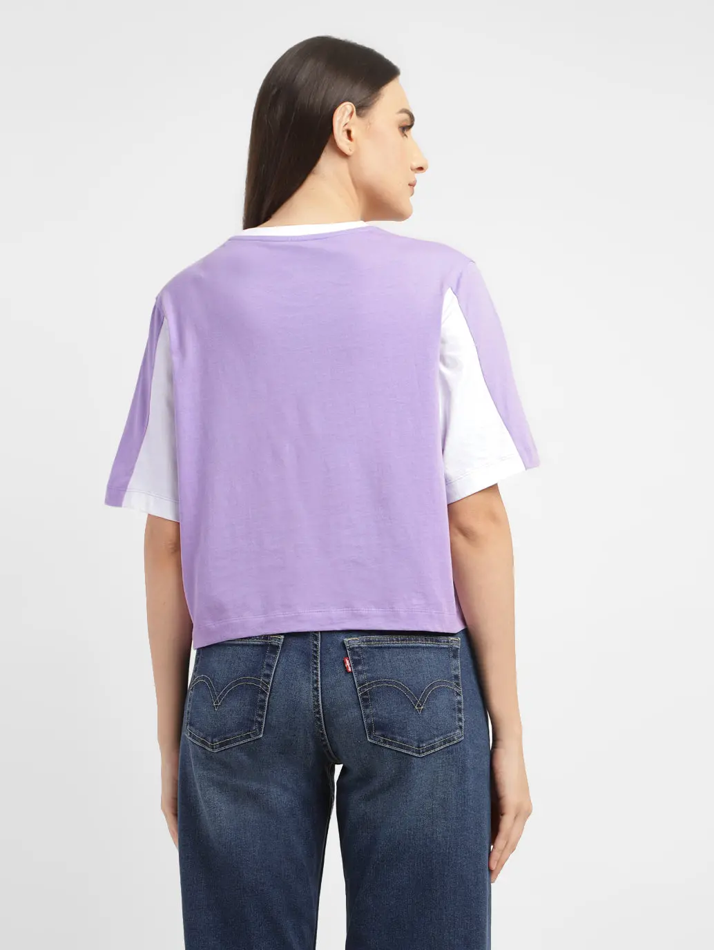 Women's Brand Logo Slim Fit T-Shirt 3